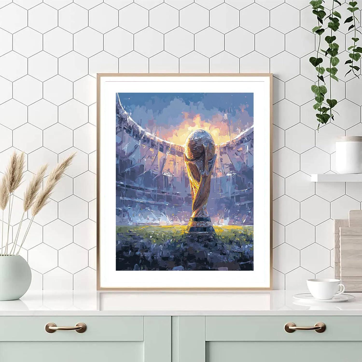 Fifa 2026 Opening Match Number painting