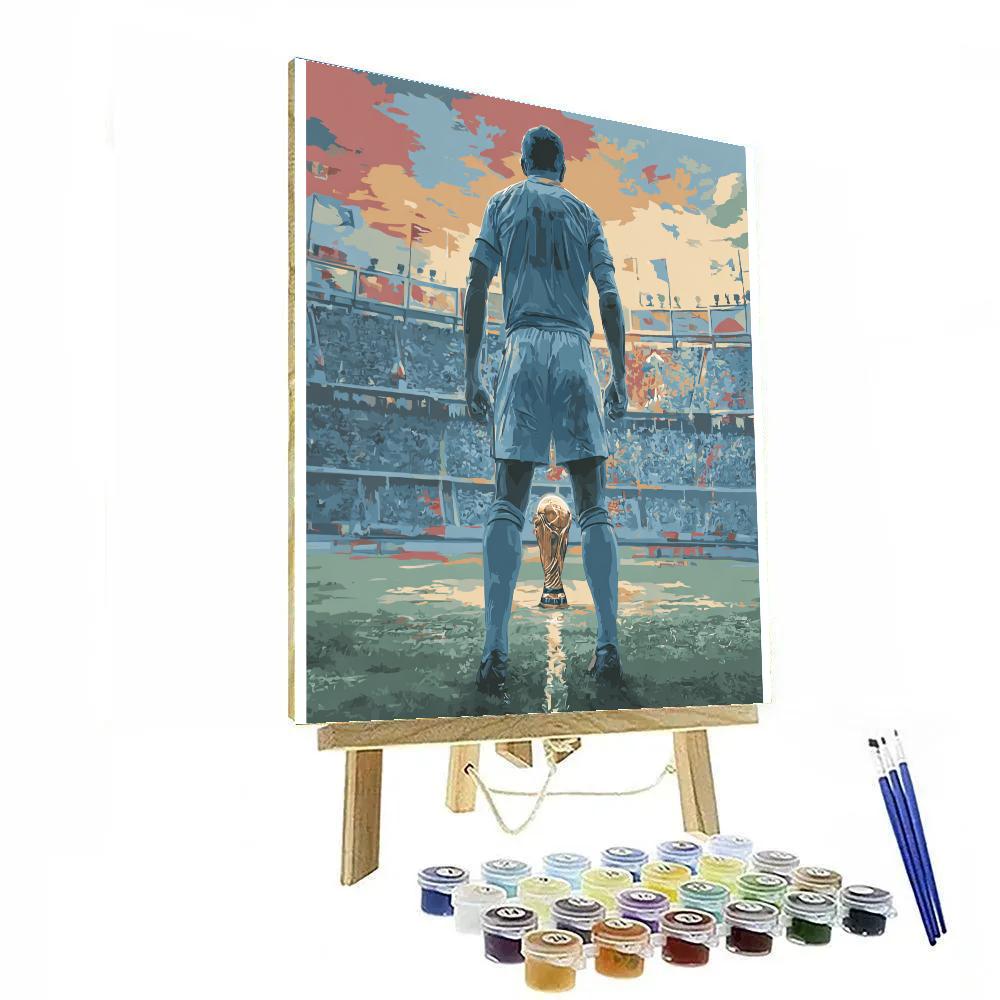 Japan Fifa 2026 Dawn DIY paint by numbers