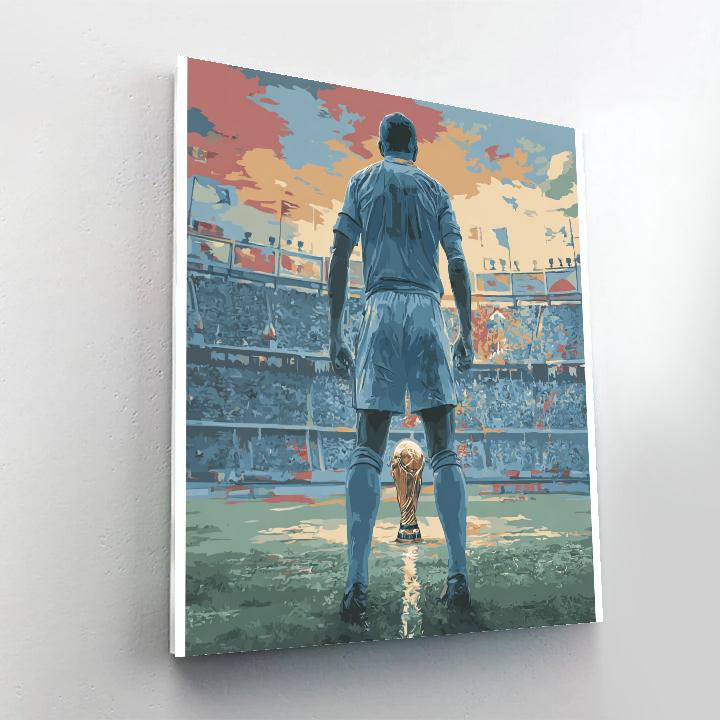 Japan Fifa 2026 Dawn DIY paint by numbers