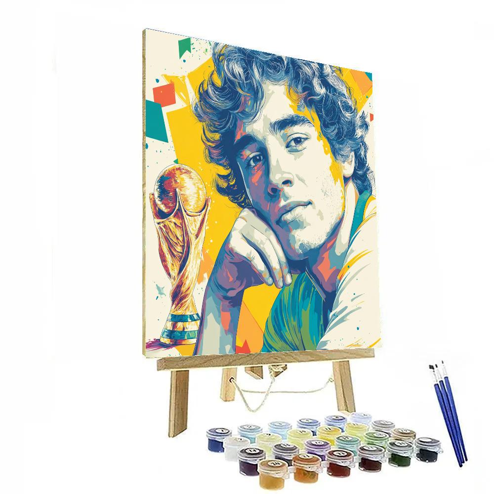 Ronaldinho Fifa 2026 Joy Numbered painting kits