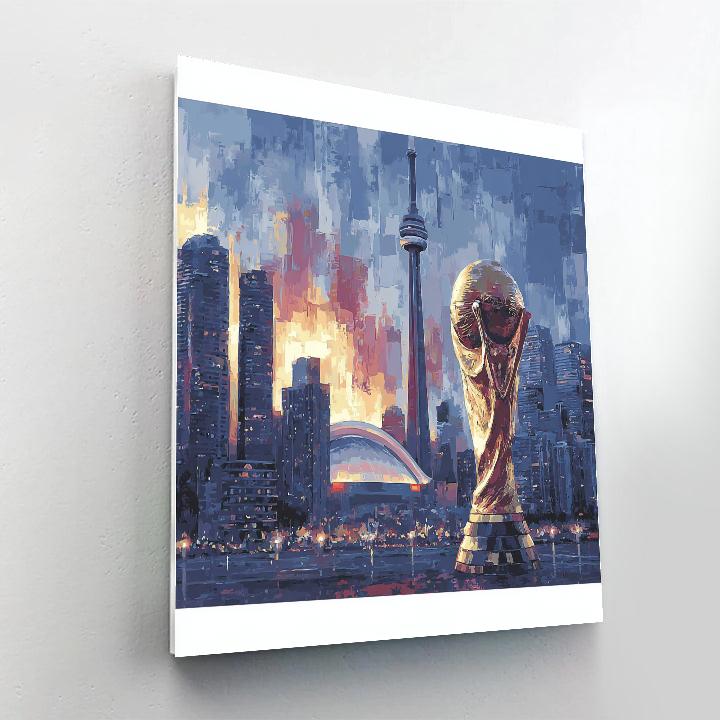 Toronto Fifa 2026 Glow paint by color