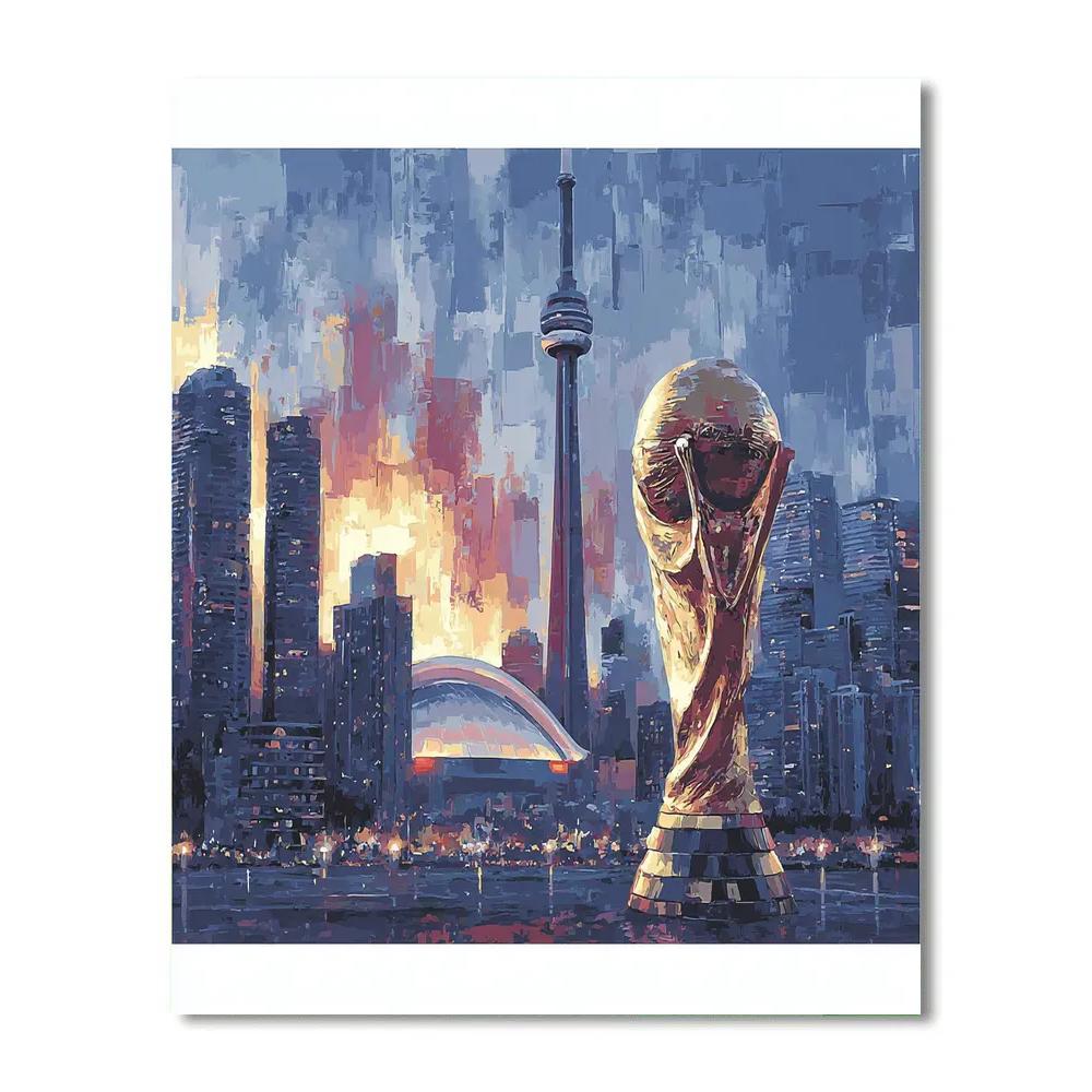 Toronto Fifa 2026 Glow paint by color