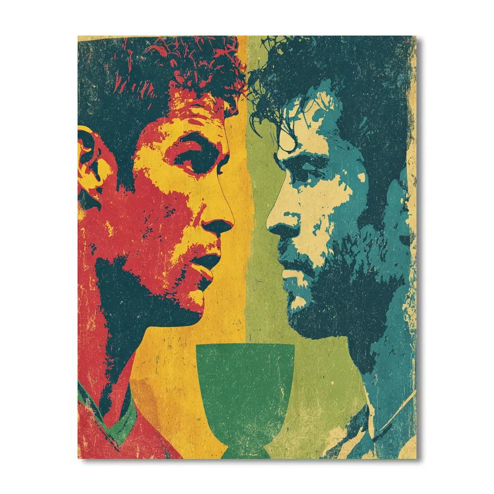 Fifa 2026 Portugal Vs Colombia Paint by numbers art