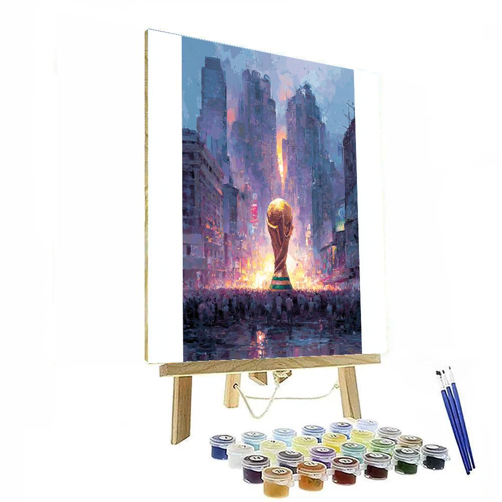 Fifa 2026 Final Night paint by numbers