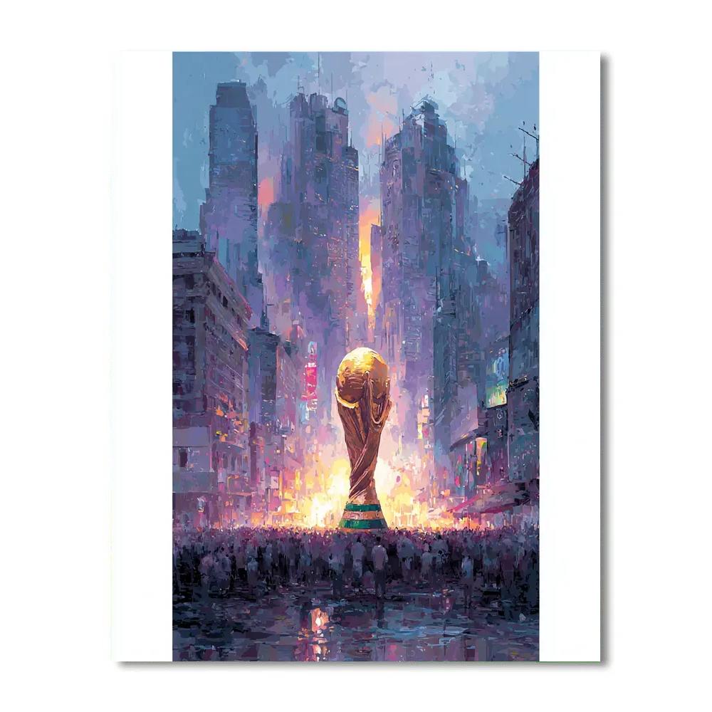 Fifa 2026 Final Night paint by numbers