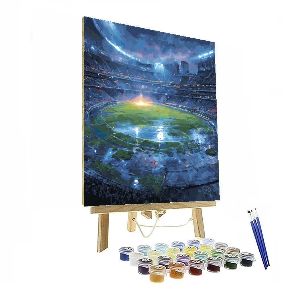 Seattle Fifa 2026 Rainlight Paint by numbers art