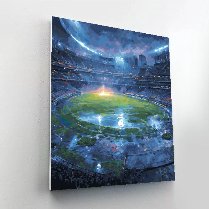 Seattle Fifa 2026 Rainlight Paint by numbers art