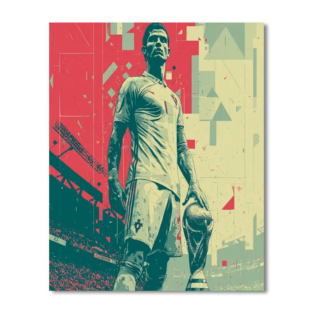 Fifa 2026 Morocco Atlas paint by number