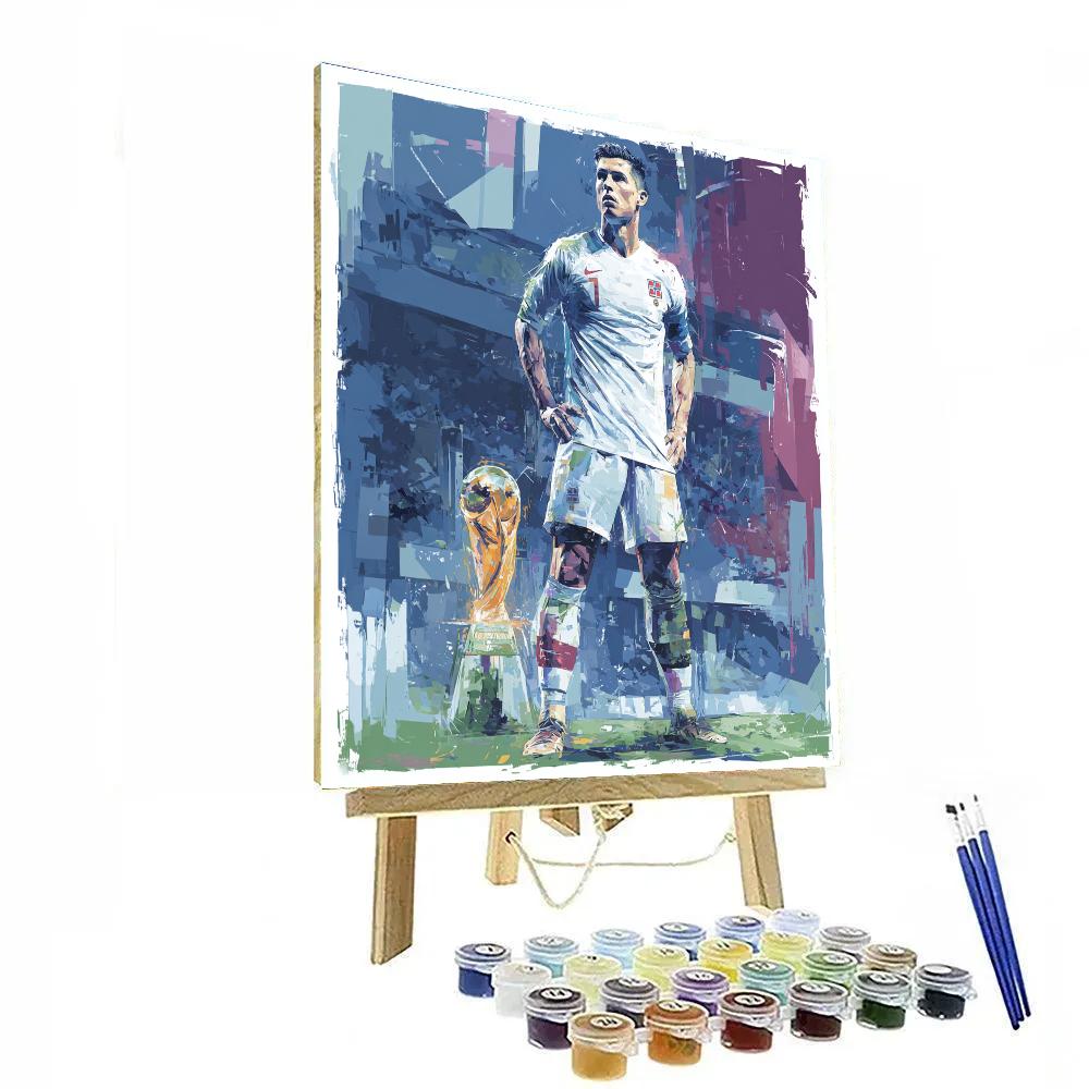 Haaland Fifa 2026 Ice paint by number