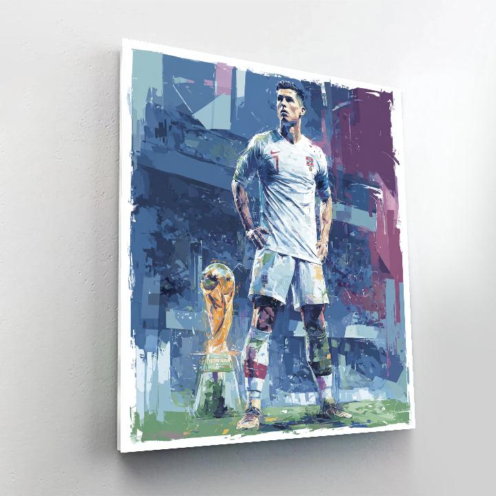Haaland Fifa 2026 Ice paint by number