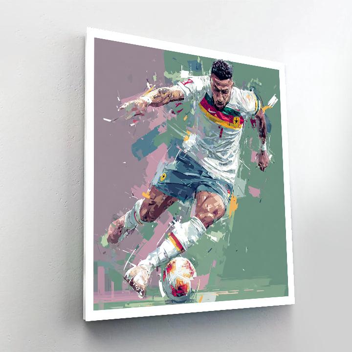 Kudus Fifa 2026 Pulse Paint by numbers art