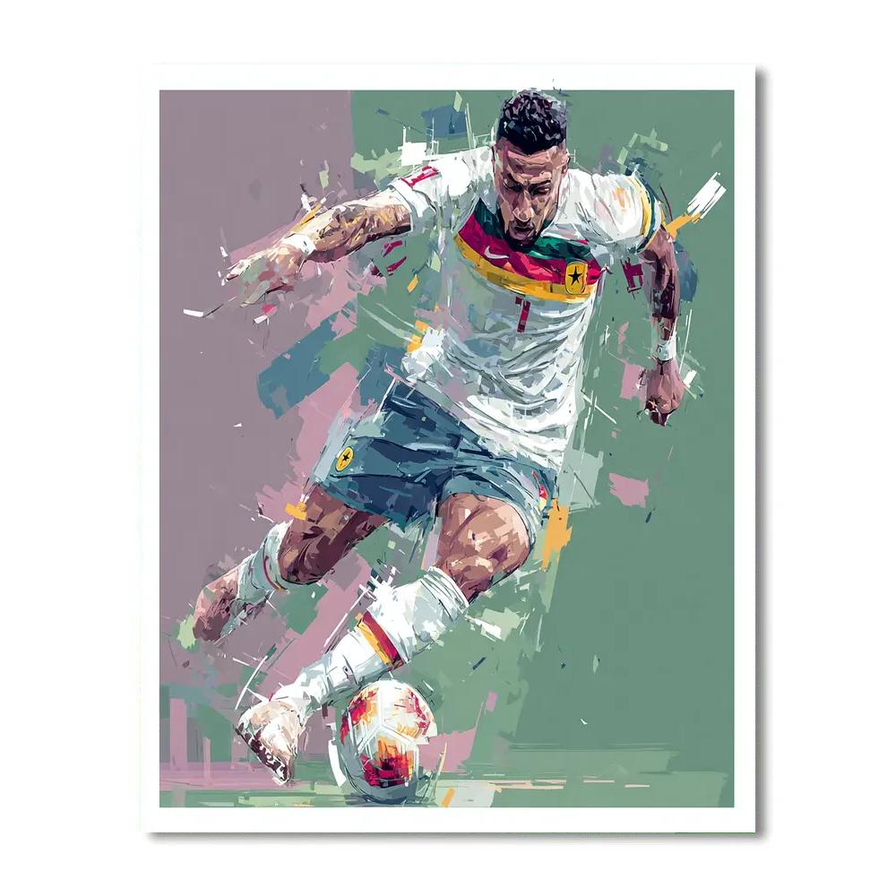 Kudus Fifa 2026 Pulse Paint by numbers art