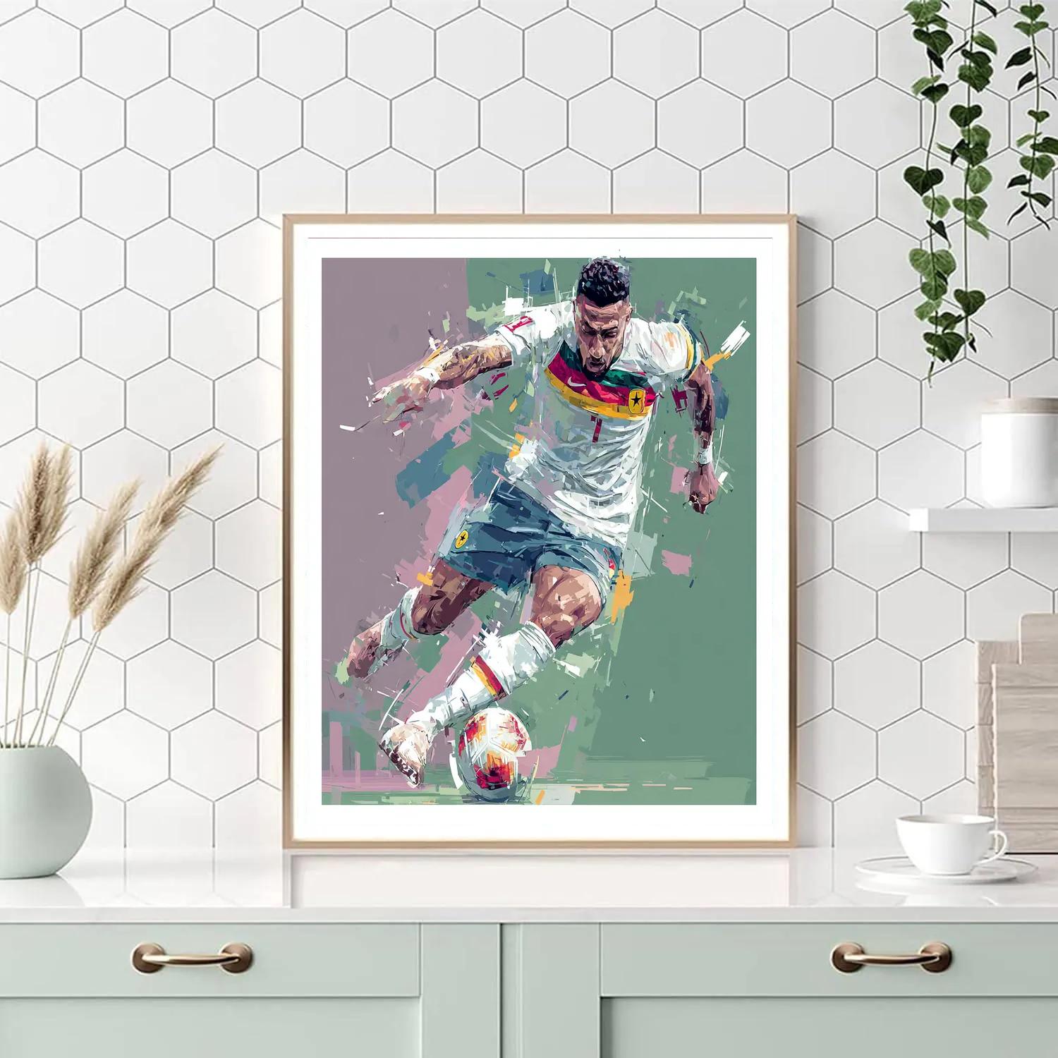 Kudus Fifa 2026 Pulse Paint by numbers art