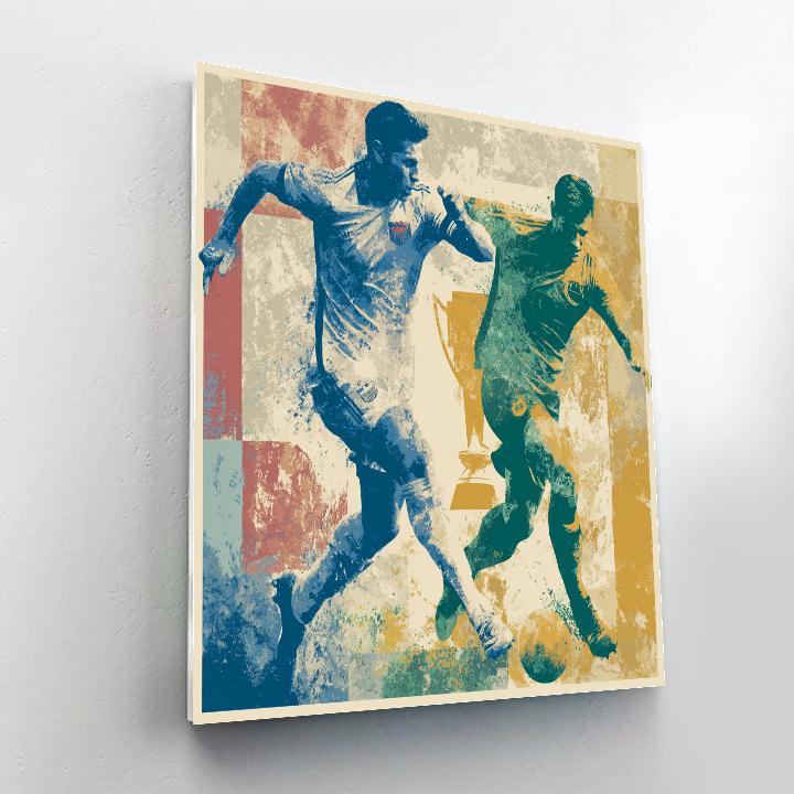 Fifa 2026 USA Vs Australia paint by numbers