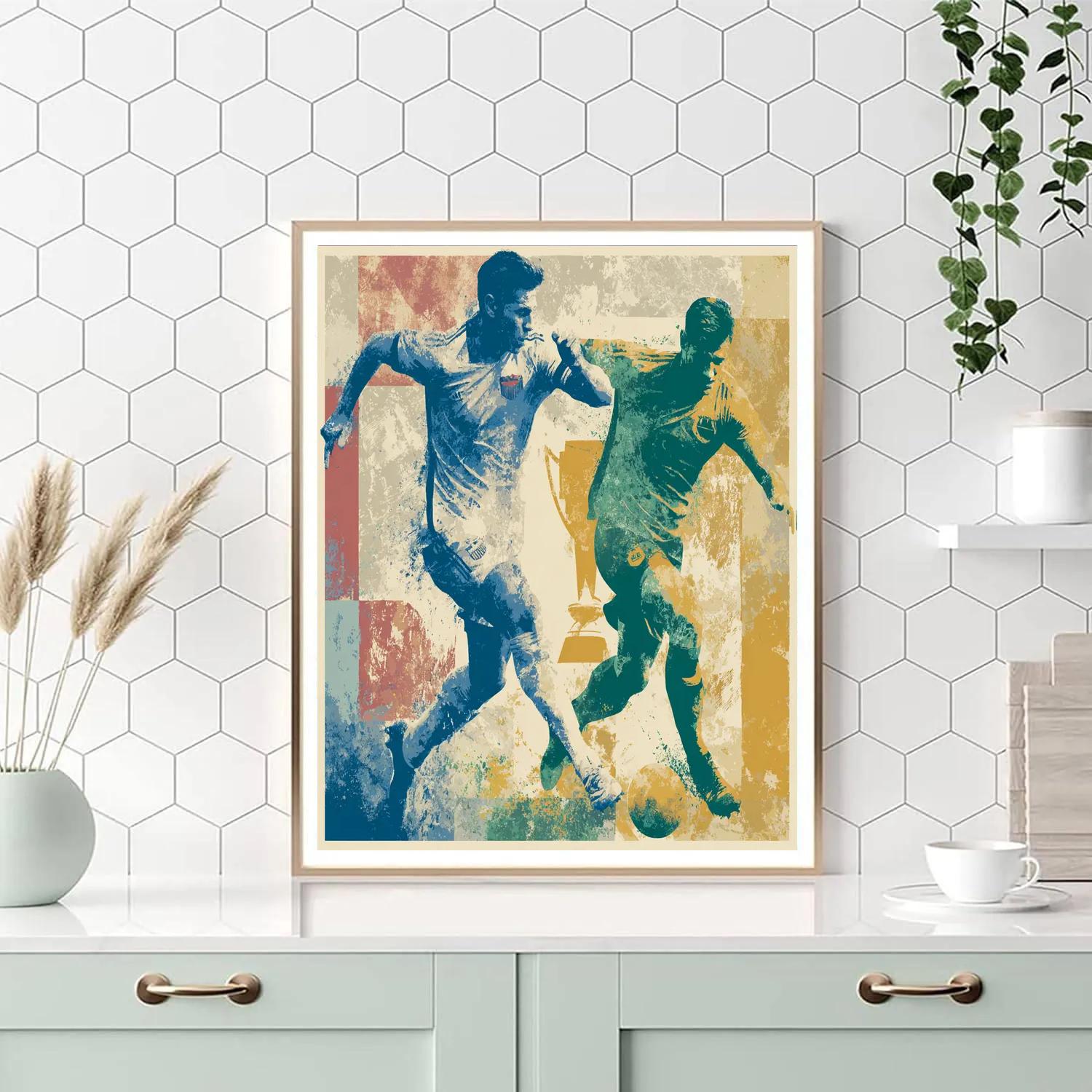 Fifa 2026 USA Vs Australia paint by numbers