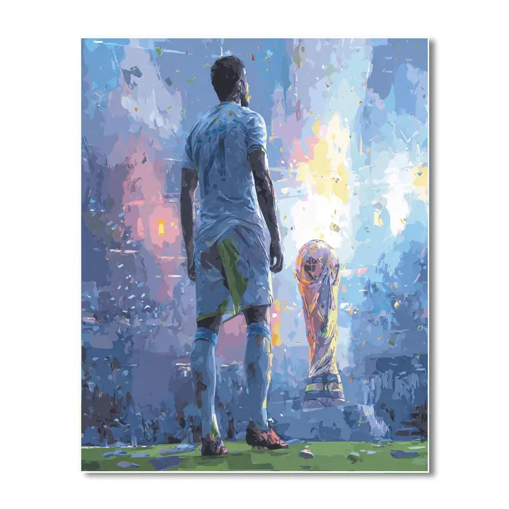 Uzbekistan Fifa 2026 Dawn Painting by numbers kit