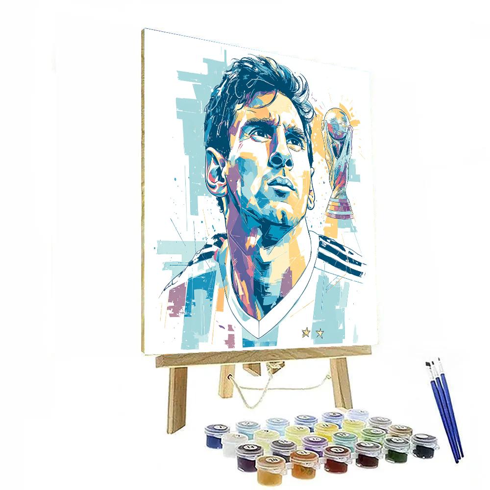 Fifa 2026 Messi Moment Numbered painting kits