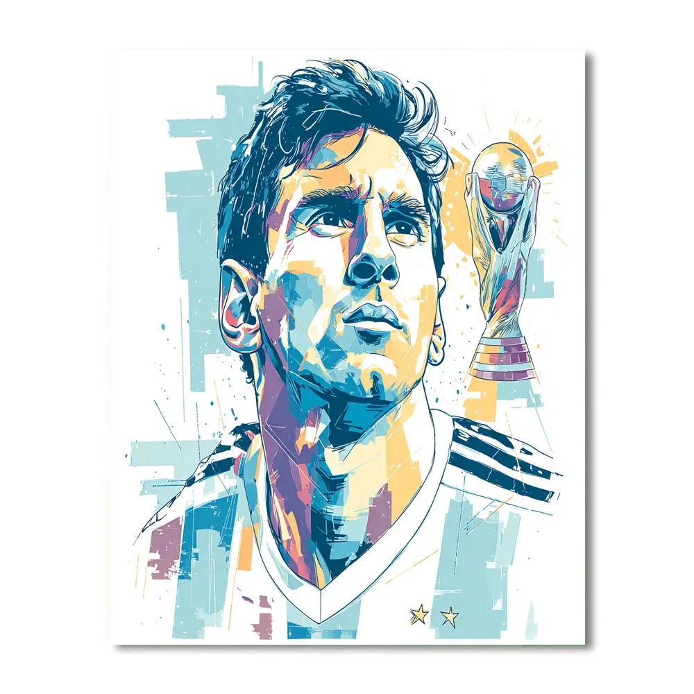 Fifa 2026 Messi Moment Numbered painting kits