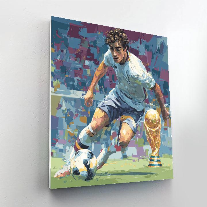 Musiala Fifa 2026 Spark Paint by numbers art