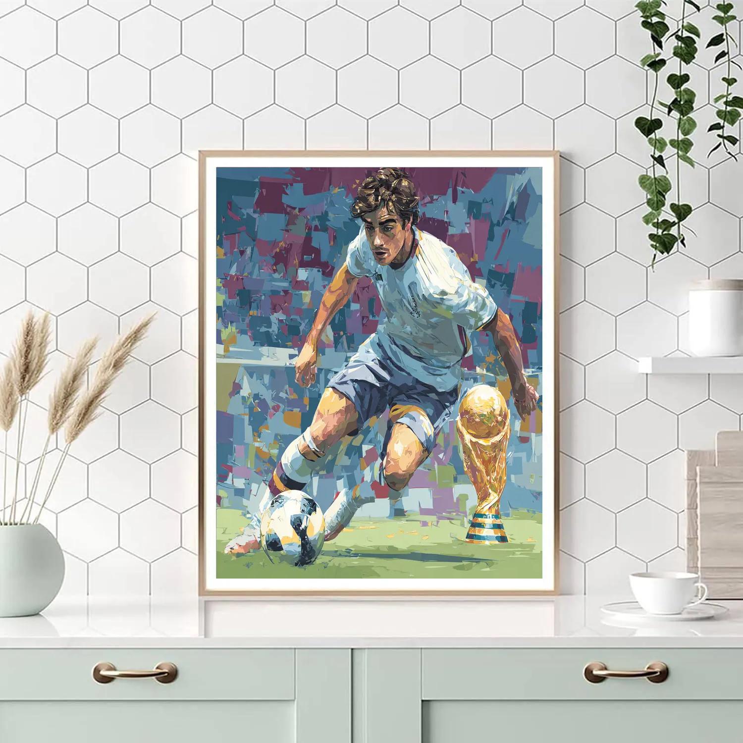 Musiala Fifa 2026 Spark Paint by numbers art