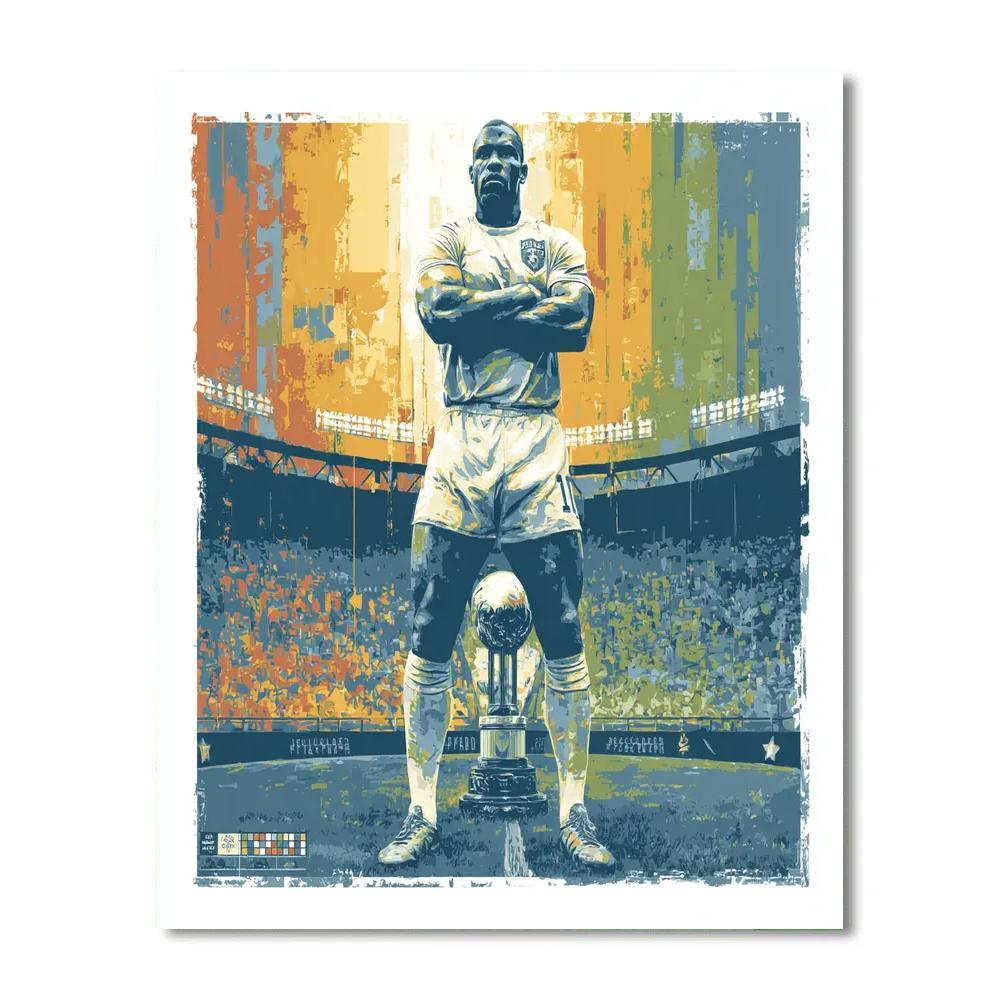 Drogba Fifa 2026 Power Paint by numbers kits