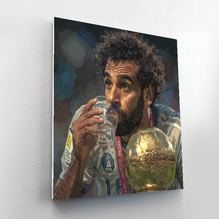 Salah Fifa 2026 Lights paint by number