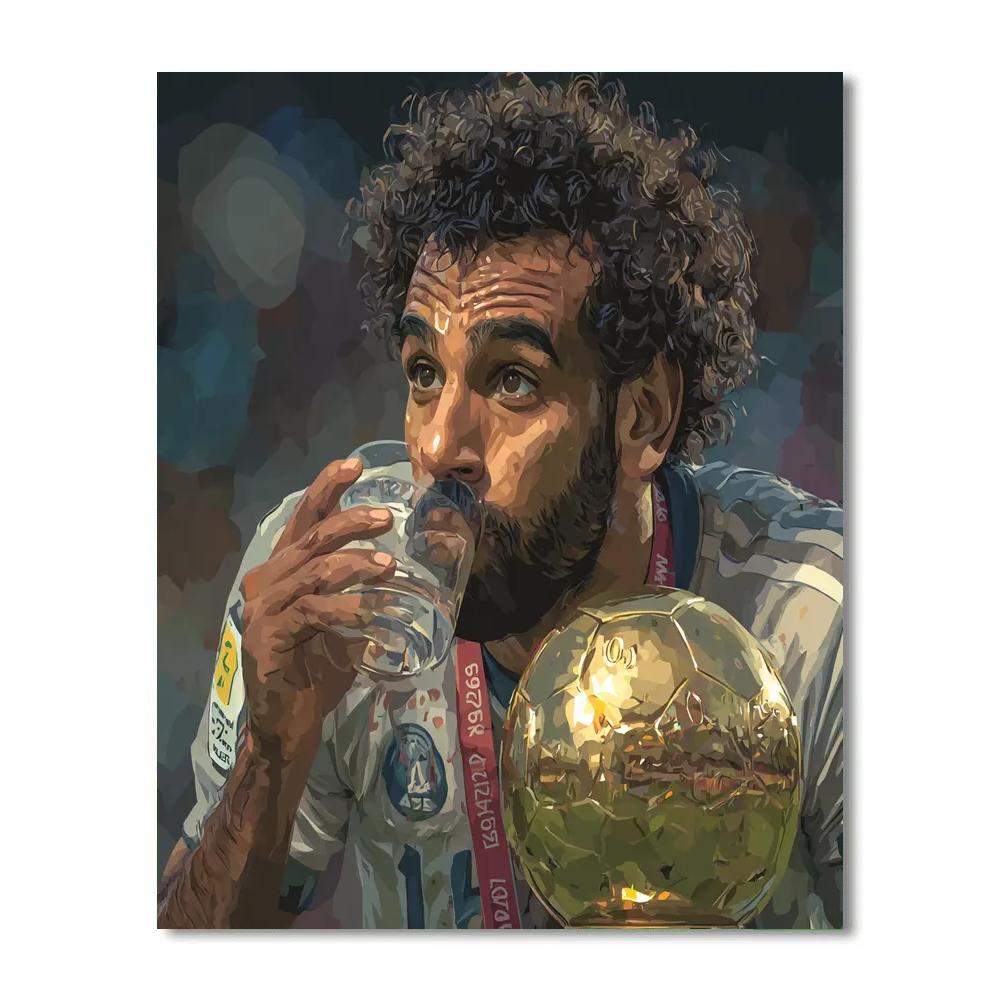 Salah Fifa 2026 Lights paint by number