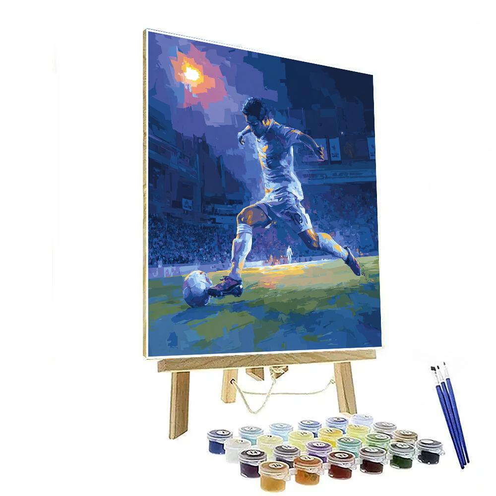 Mitoma Fifa 2026 Blue paint by color
