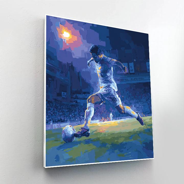 Mitoma Fifa 2026 Blue paint by color