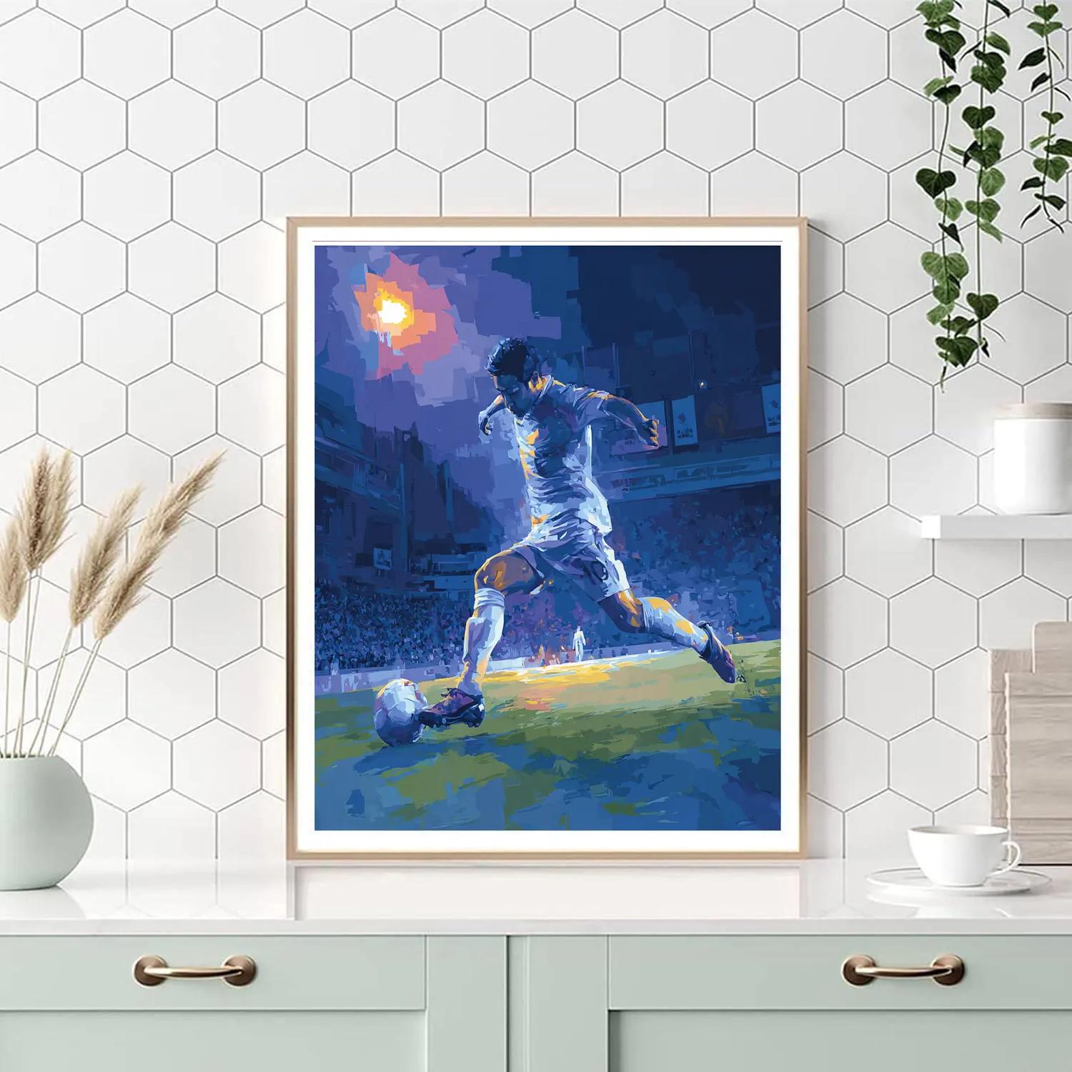 Mitoma Fifa 2026 Blue paint by color