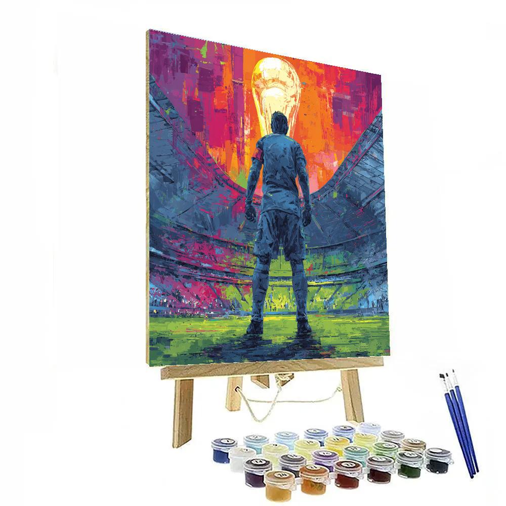 Mexico Fifa 2026 Opener Number painting