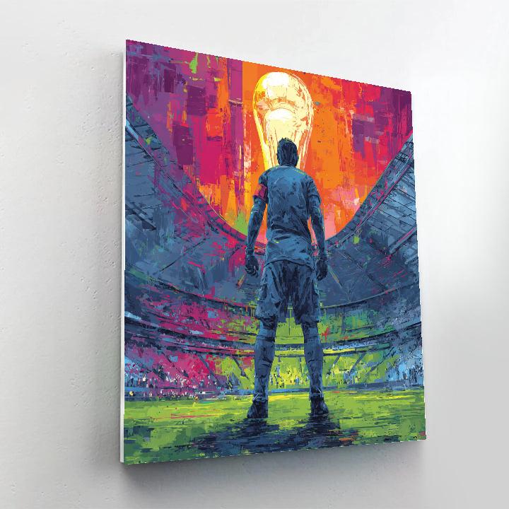Mexico Fifa 2026 Opener Number painting
