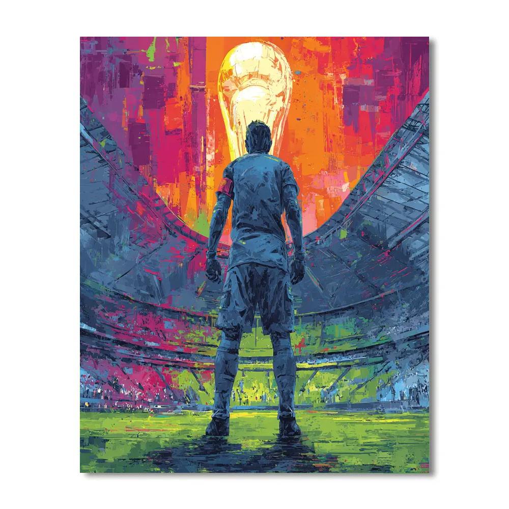 Mexico Fifa 2026 Opener Number painting