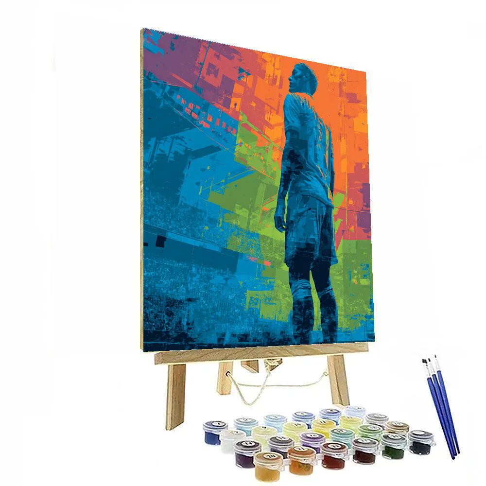 Norway Fifa 2026 Ice Number painting