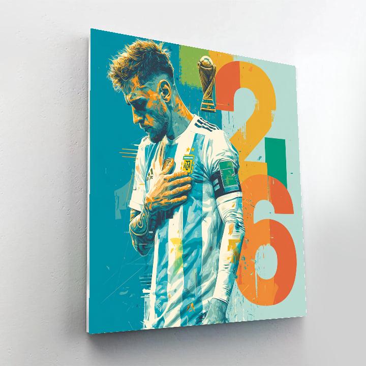 Uzbekistan Fifa 2026 Dawn paint by numbers