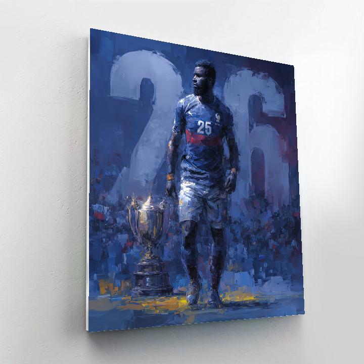 Cabo Verde Fifa 2026 Breeze Numbered painting kits