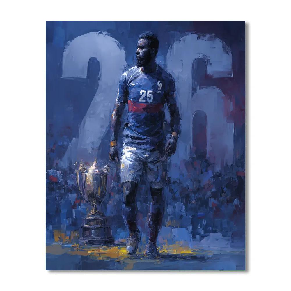 Cabo Verde Fifa 2026 Breeze Numbered painting kits