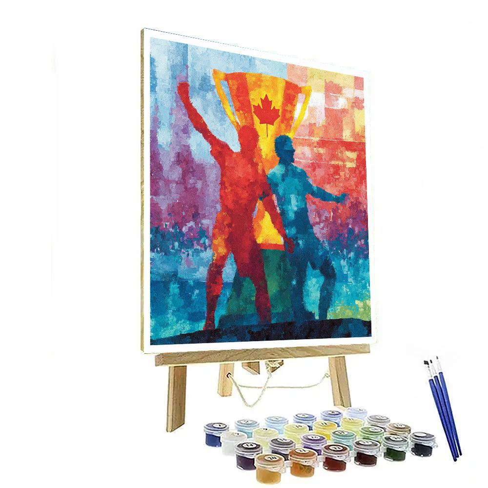 Fifa 2026 Canada Vs Switzerland Numbered painting kits