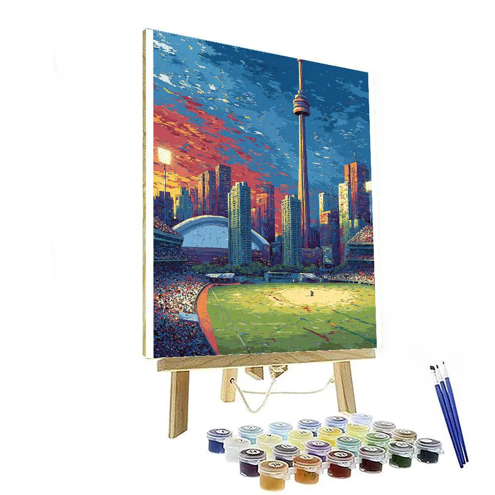 Toronto Fifa 2026 Glow Numbered painting kits