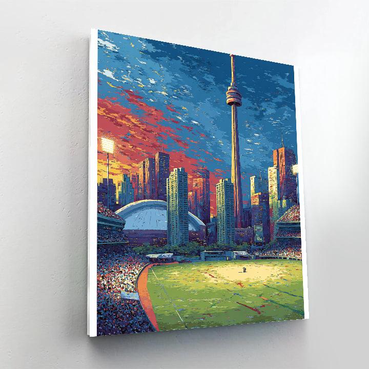 Toronto Fifa 2026 Glow Numbered painting kits