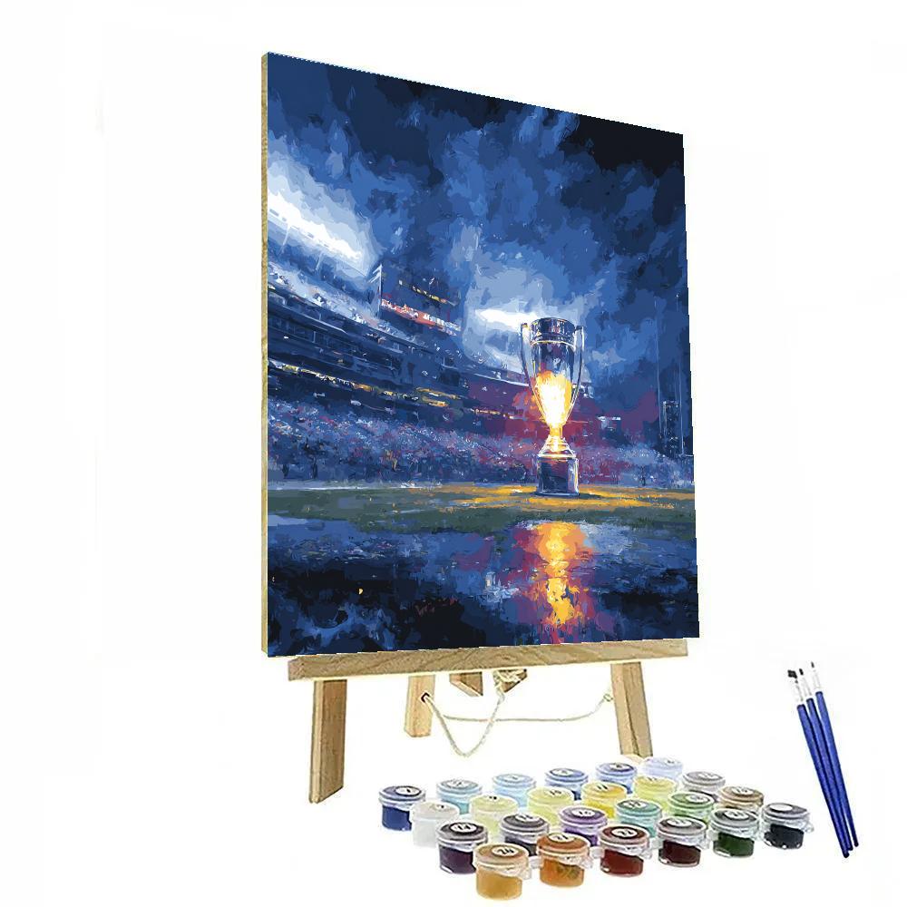 Seattle Fifa 2026 Rainlight Painting by numbers kit