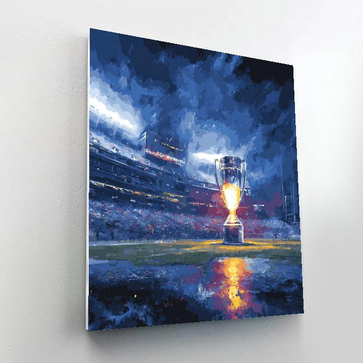 Seattle Fifa 2026 Rainlight Painting by numbers kit