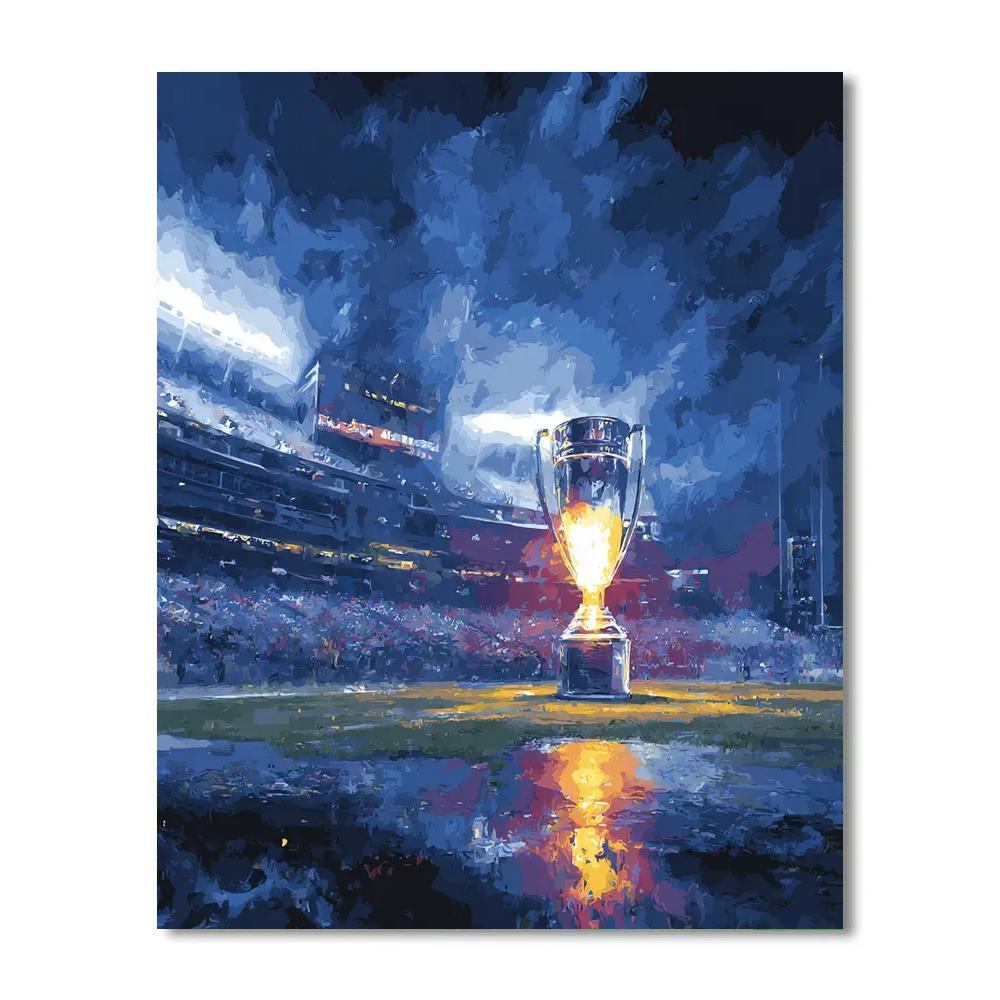 Seattle Fifa 2026 Rainlight Painting by numbers kit