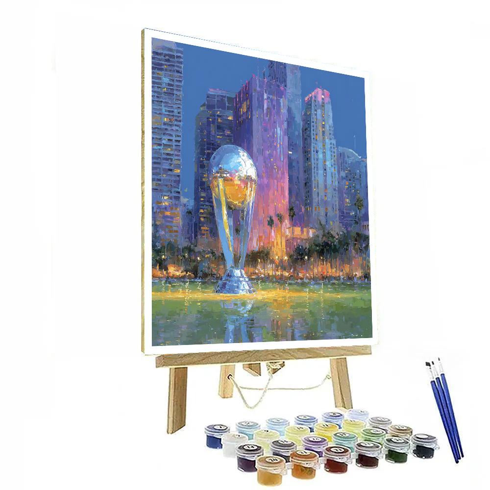 Miami Fifa 2026 Reflection Paint by numbers kits