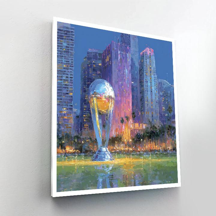 Miami Fifa 2026 Reflection Paint by numbers kits
