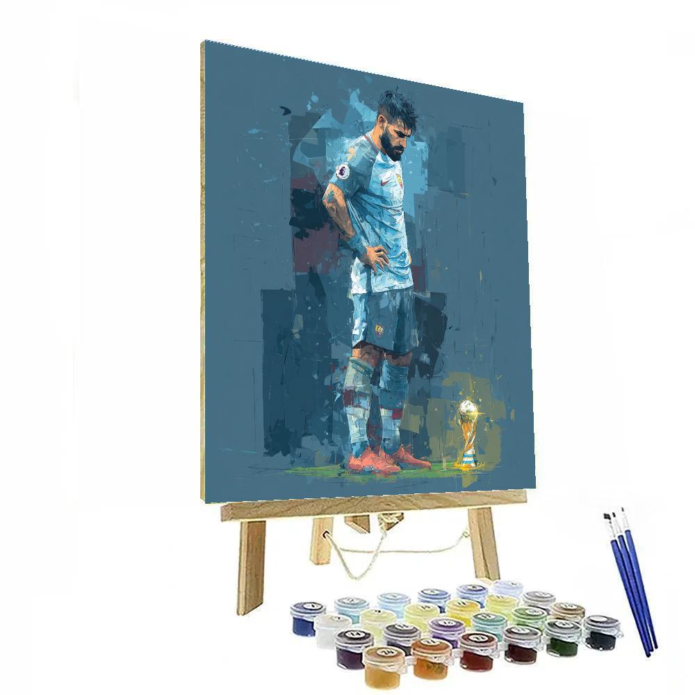 Fifa 2026 Haaland Ice paint by numbers