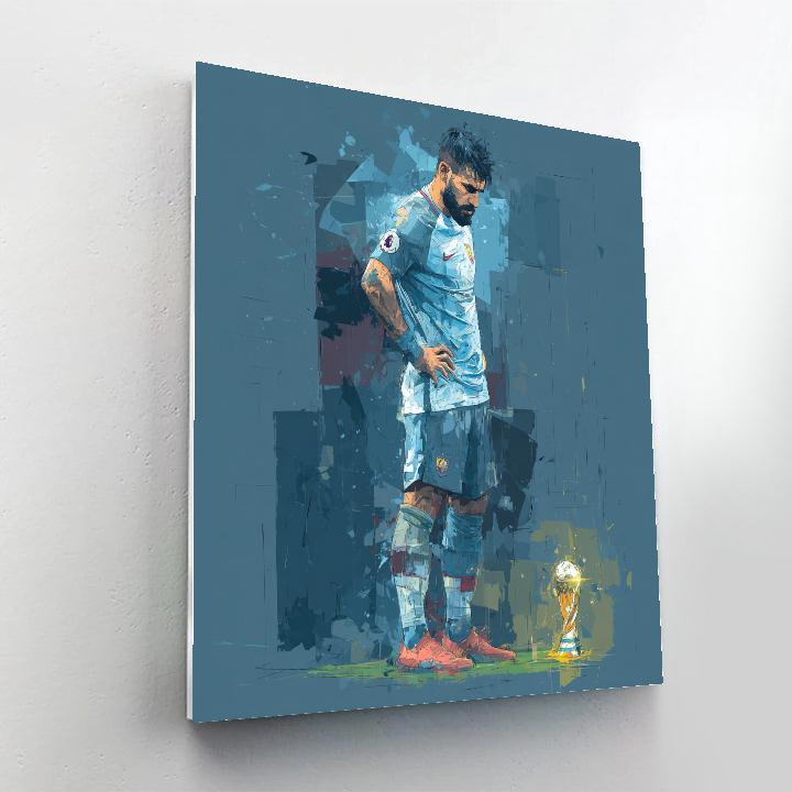 Fifa 2026 Haaland Ice paint by numbers