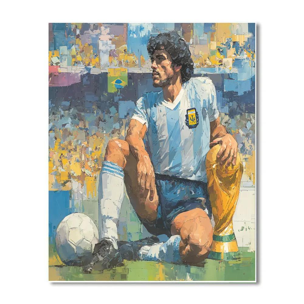 Ronaldinho Fifa 2026 Joy paint by numbers