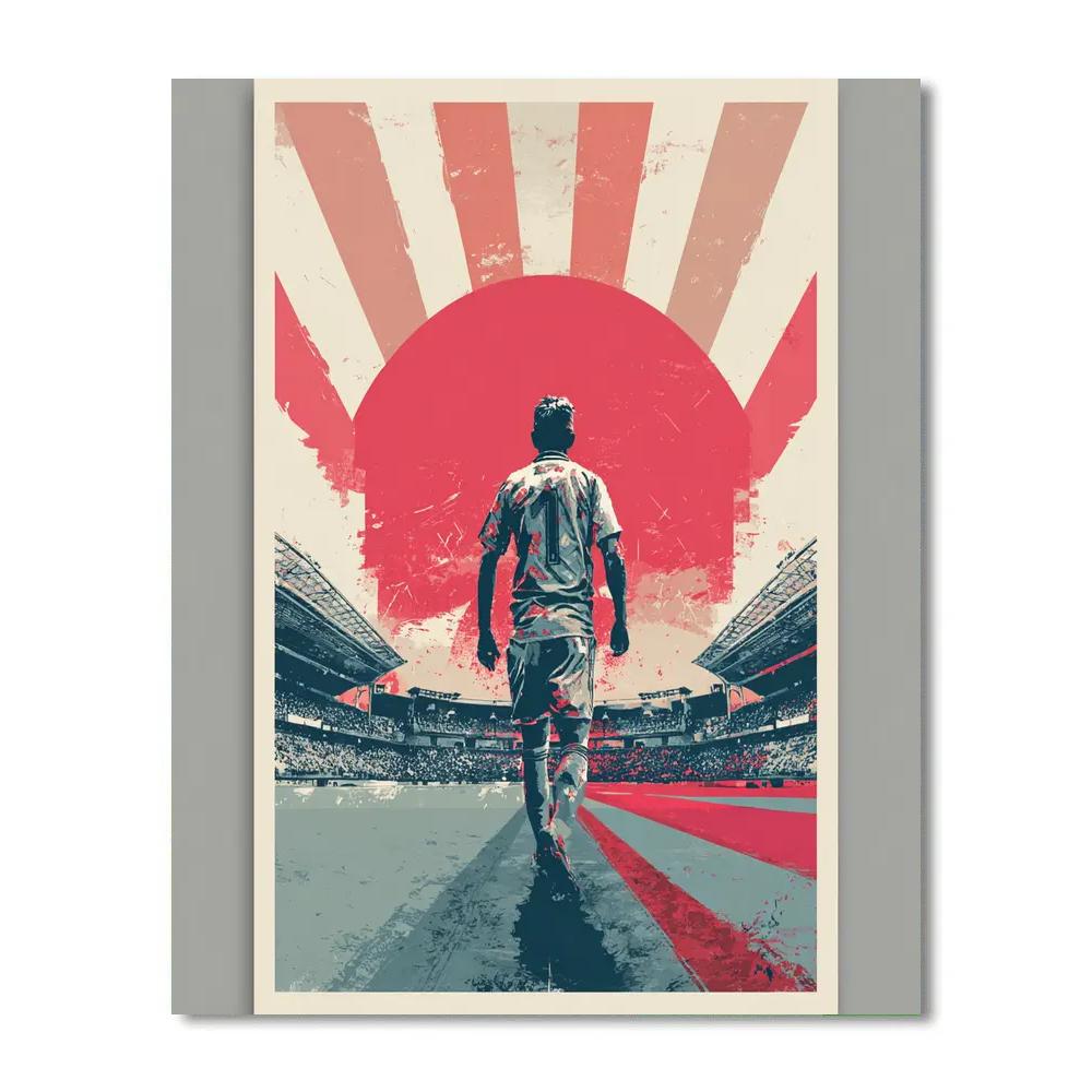 Japan Fifa 2026 Dawn DIY paint by numbers