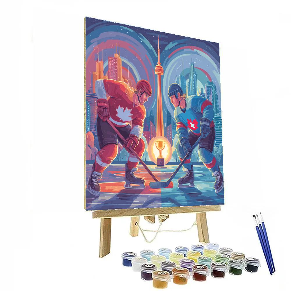 Fifa 2026 Canada Vs Switzerland Numbered painting kits